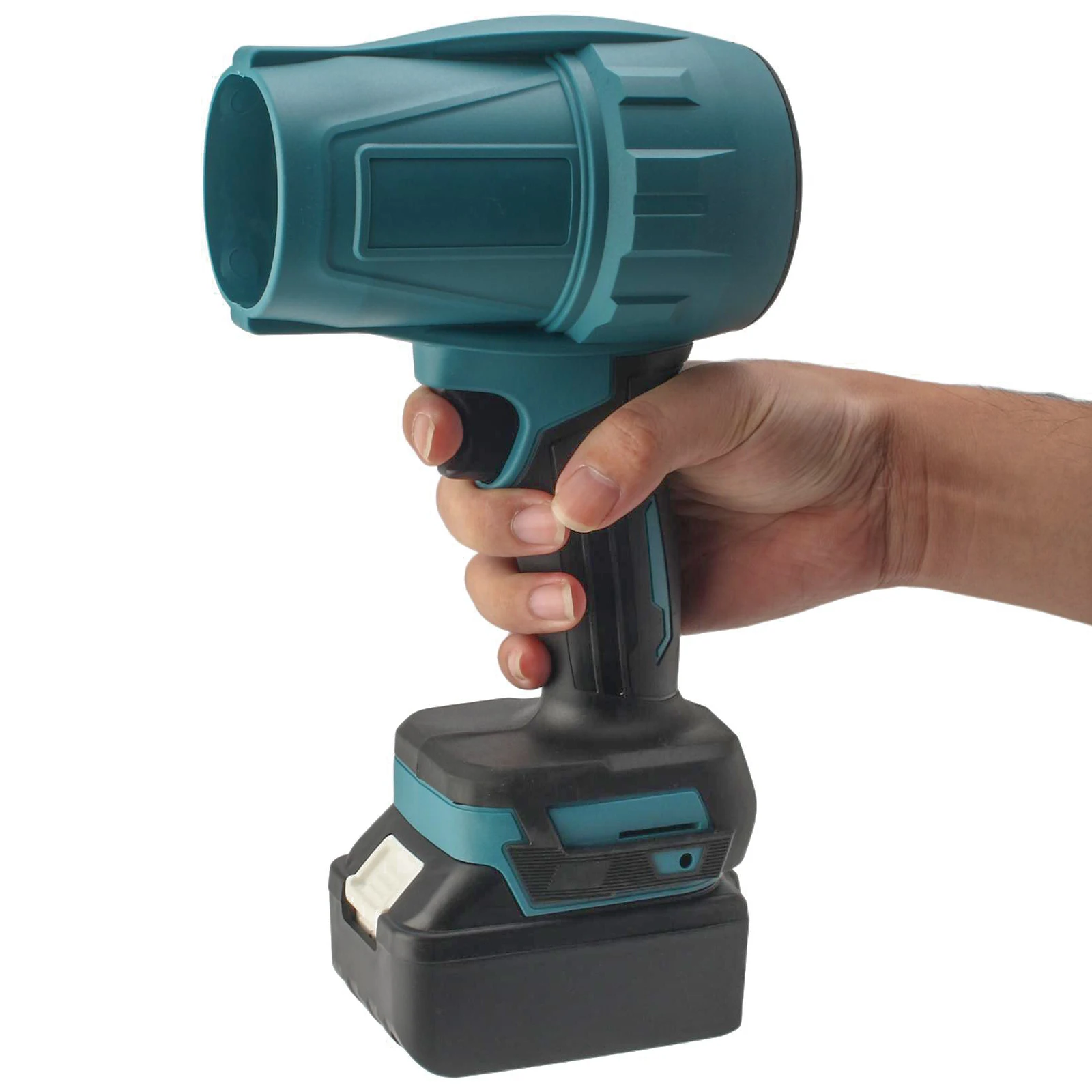200M/S Kabelloser Hand-Turbogebläse-Ventilator, leistungsstarker elektrischer Staubbläser für Makita 18V Akku – Detail 13
