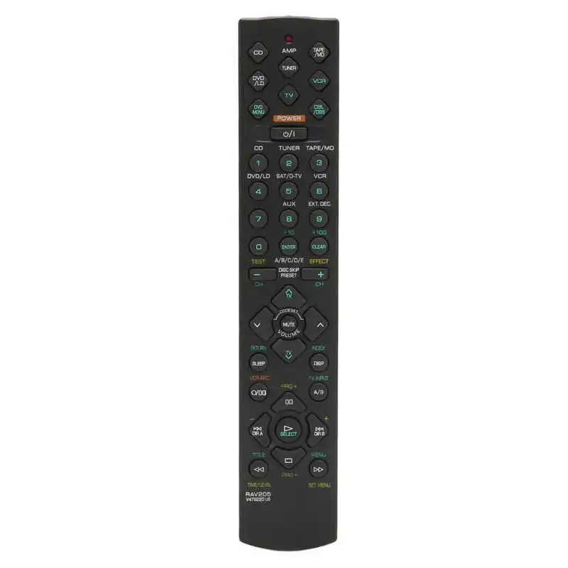 

Home Theater System Remote Control Professional AV Receiver Remote Control Replacement For RX V396 RX V396RDS HTR 5230