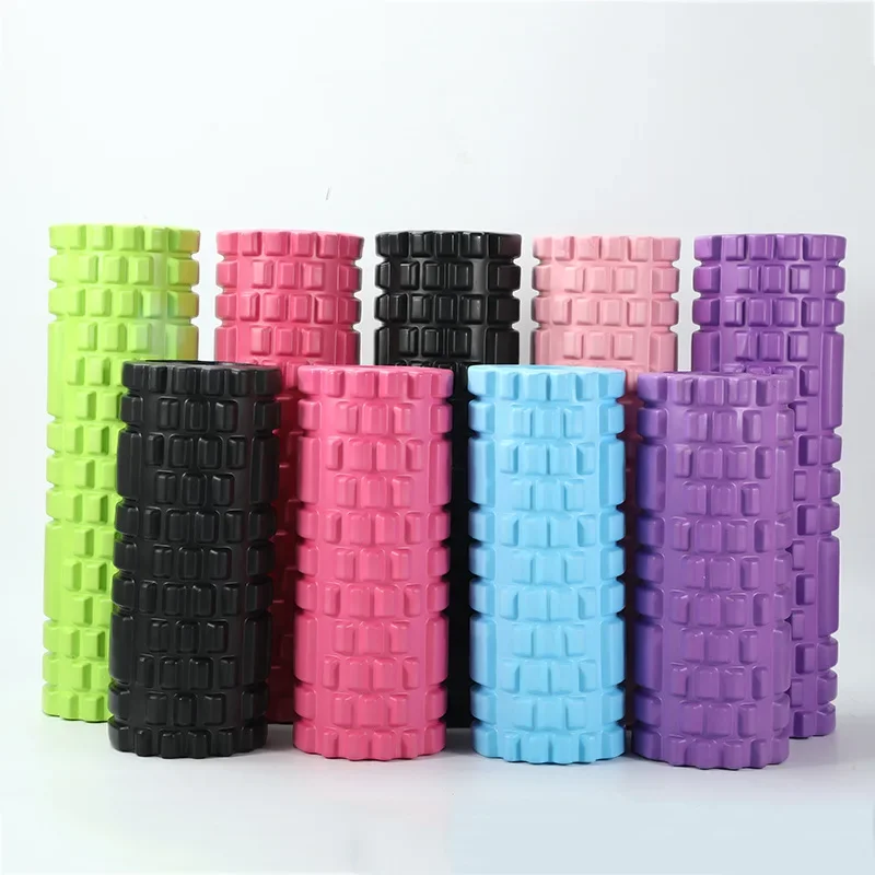 Yoga Block Yoga Column Gym Fitness Foam Roller Pilates mini Exercise Back Muscle Massage Roller Soft Block Pilates Gym 1Pc yoga blocks yoga brick yoga accessories foam roller