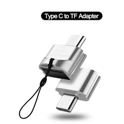 Portable USB-C Card Reader and OTG Adapter (Typec Silver)