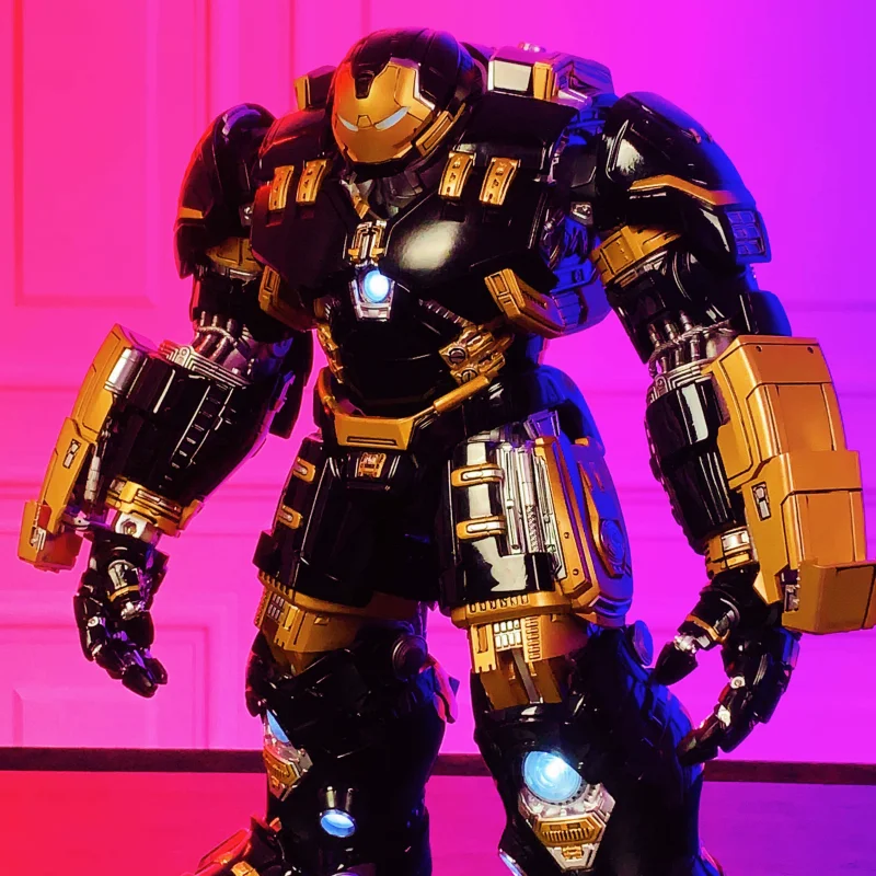 

Экшн-фигурки Comicave Marvel «мстители», 30 см, Железный человек, Mk44, халкбастер, коллекционная аниме-модель, игрушки из сплава, подарок на день рождения