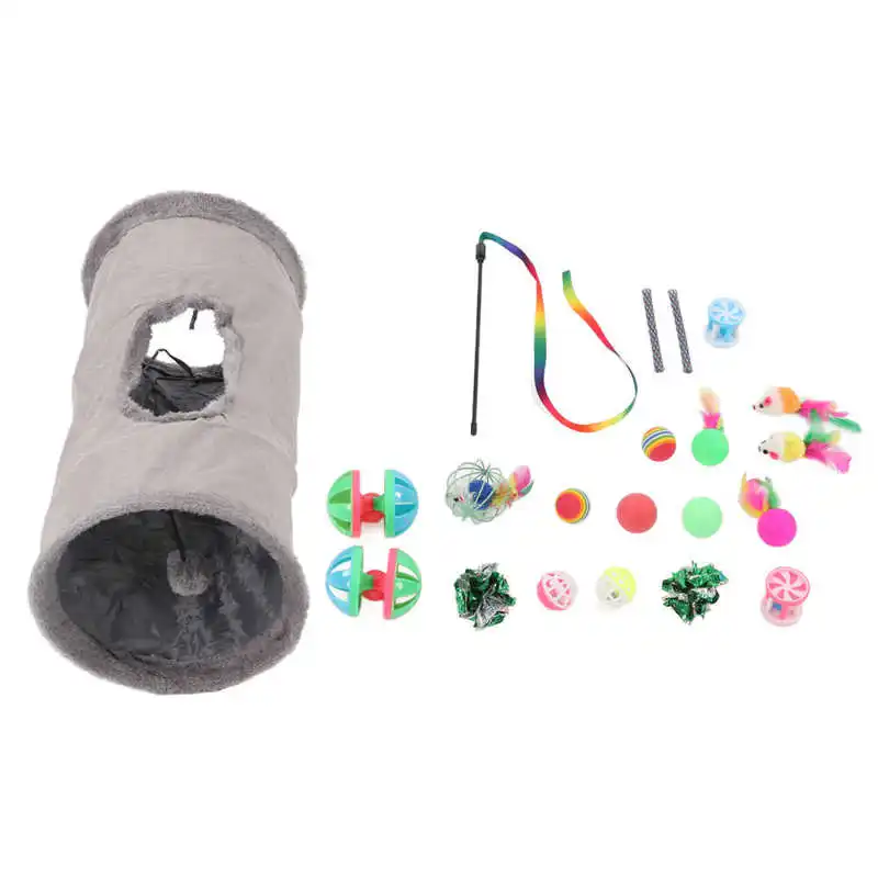 

Cat Interactive Toys Set Cat Toys Assortment Safety for Kitten