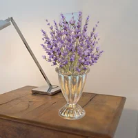 Large Trophy Vase Vintage Decor Hydrangea Iron Decorative Vases Planting Bucket 2