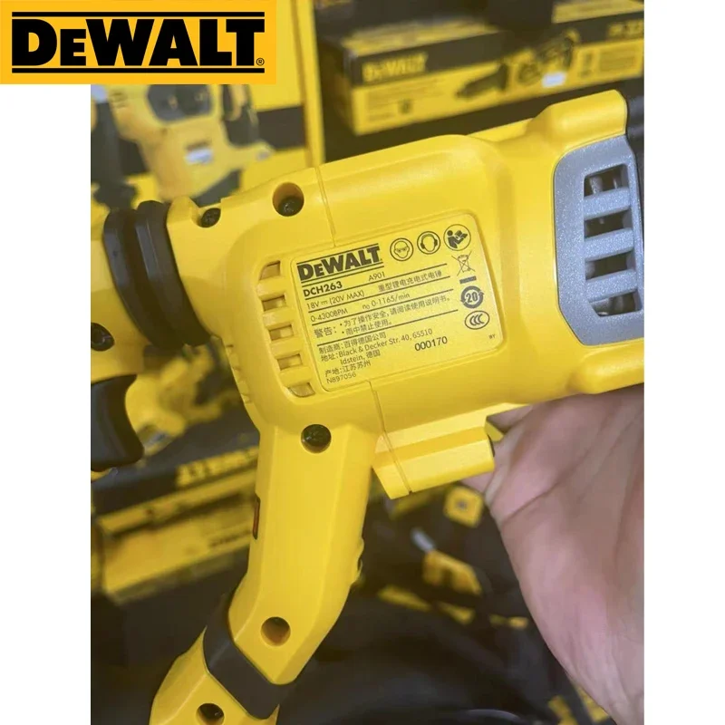 DEWALT  ͸ ظ , ִ 20V 귯ø , SDS ÷ D ڵ,  ö ظ Ʈ 帱, DCH263
