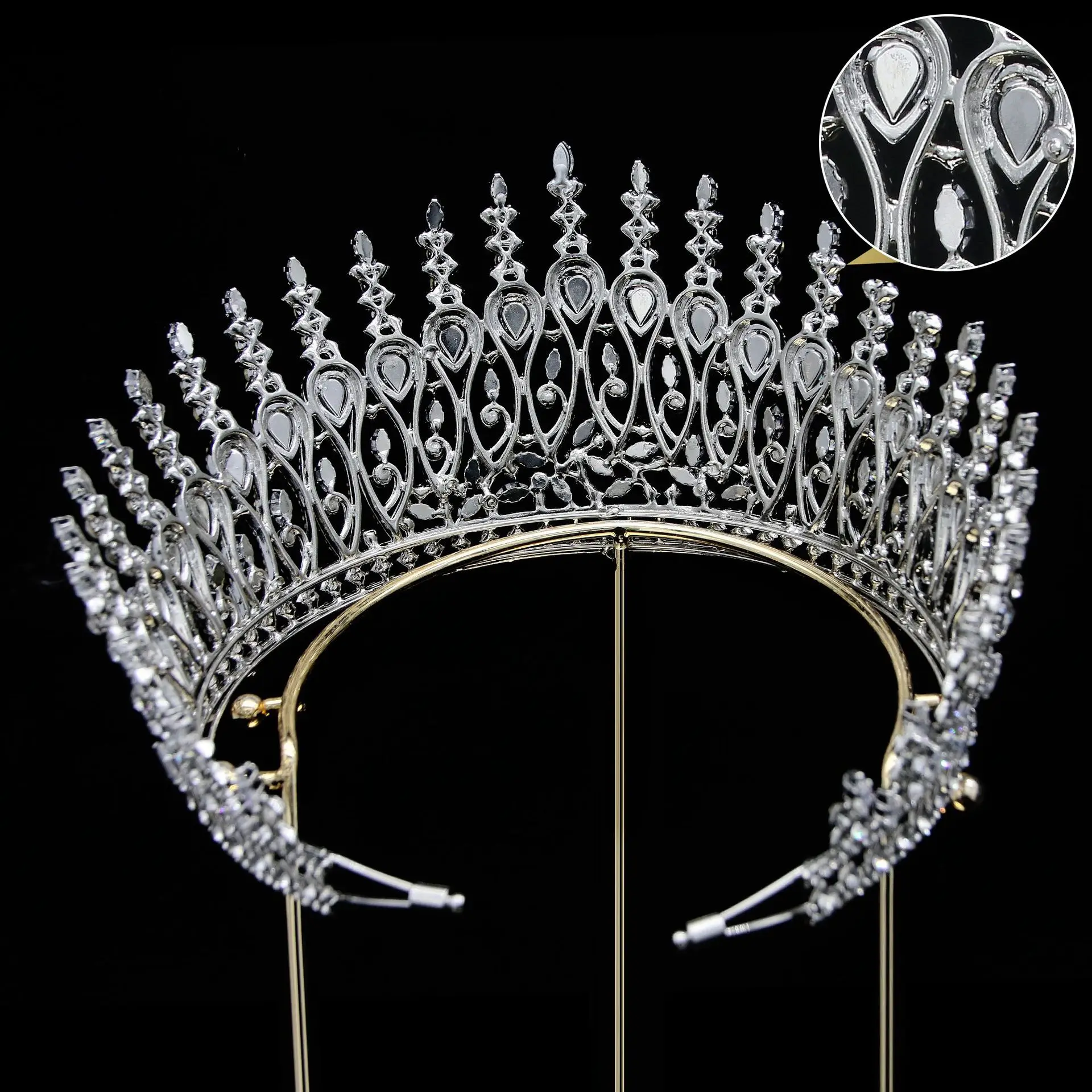 Miss Universe Brazil State Pageant Crown Zircon Big Crowns
