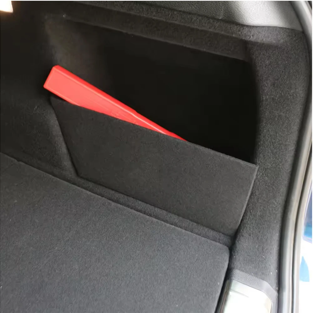 BMW X1 F48 2016-2021 2pcs 자동차 보관 사이드 트렁크 파티션 자동 정리 가방 박스 액세서리