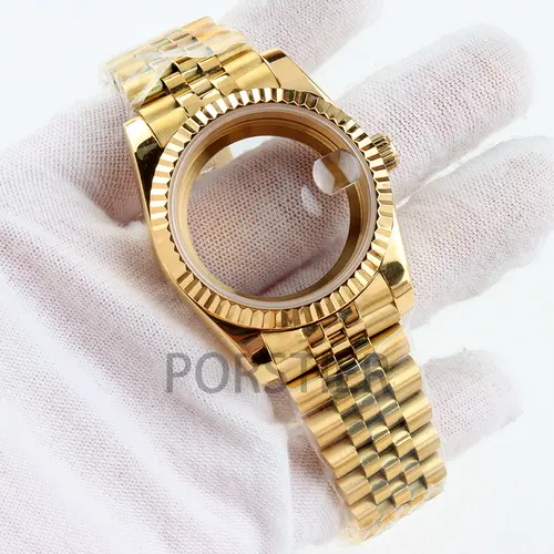 36/39mm Nh35 Watch Case 20mm Width Jubilee Strap Solid 316L Stainless Steel for Datejust NH35 Nh36 Movement 28.5mm Dial Parts - Image 26