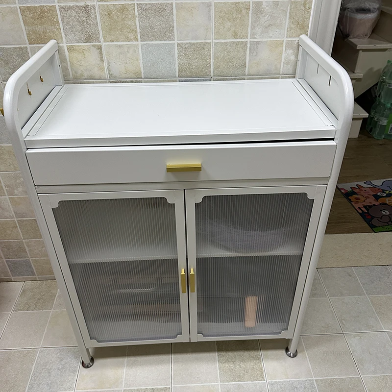Modern Simple Kitchen Cabinets for Small Apartment Floor-to-ceiling Storage Cabinets Multi-functional Household Kitchen