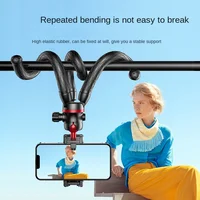 Roreta 2025 new Flexible Octopus Tripod for Phone Camera DSLR 2in1 Design Tripod With Phone Holder Side Cold Shoe 1/4'' Screw - Image 4