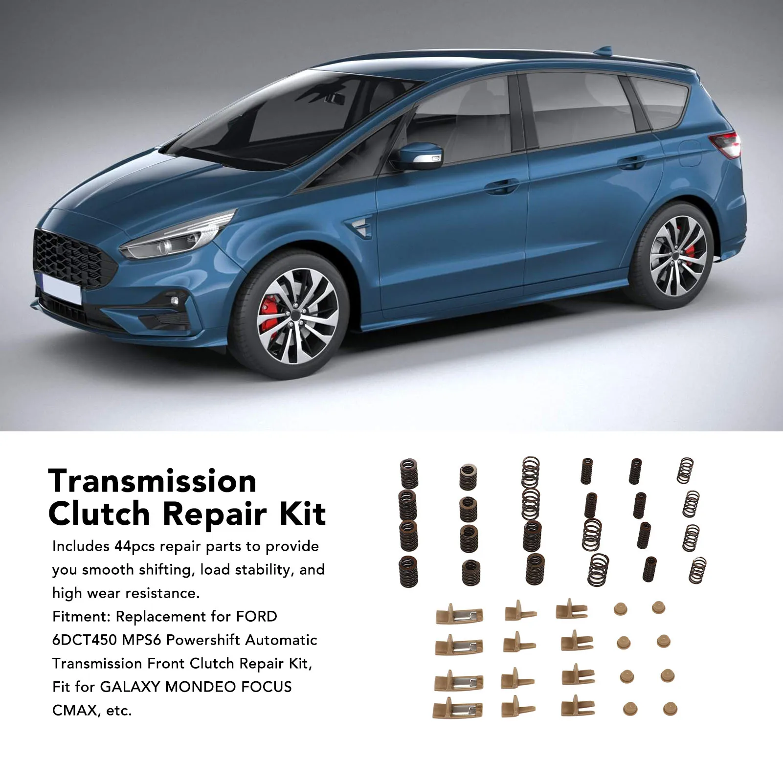 Auto Trans Rebuild Tool Repair Kit Wear Resistance for MPS6 6DCT450 Powershift Trans