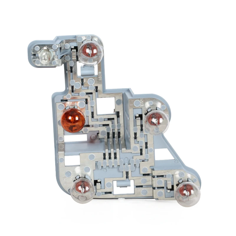 Riloer Rücklichtplatine, grauer Rücklichtlampenhalter, Rücklichtlampenhalter kompatibel mit Mercedes-Benz W204 C-Klasse Limousine 2007-2010, rechts