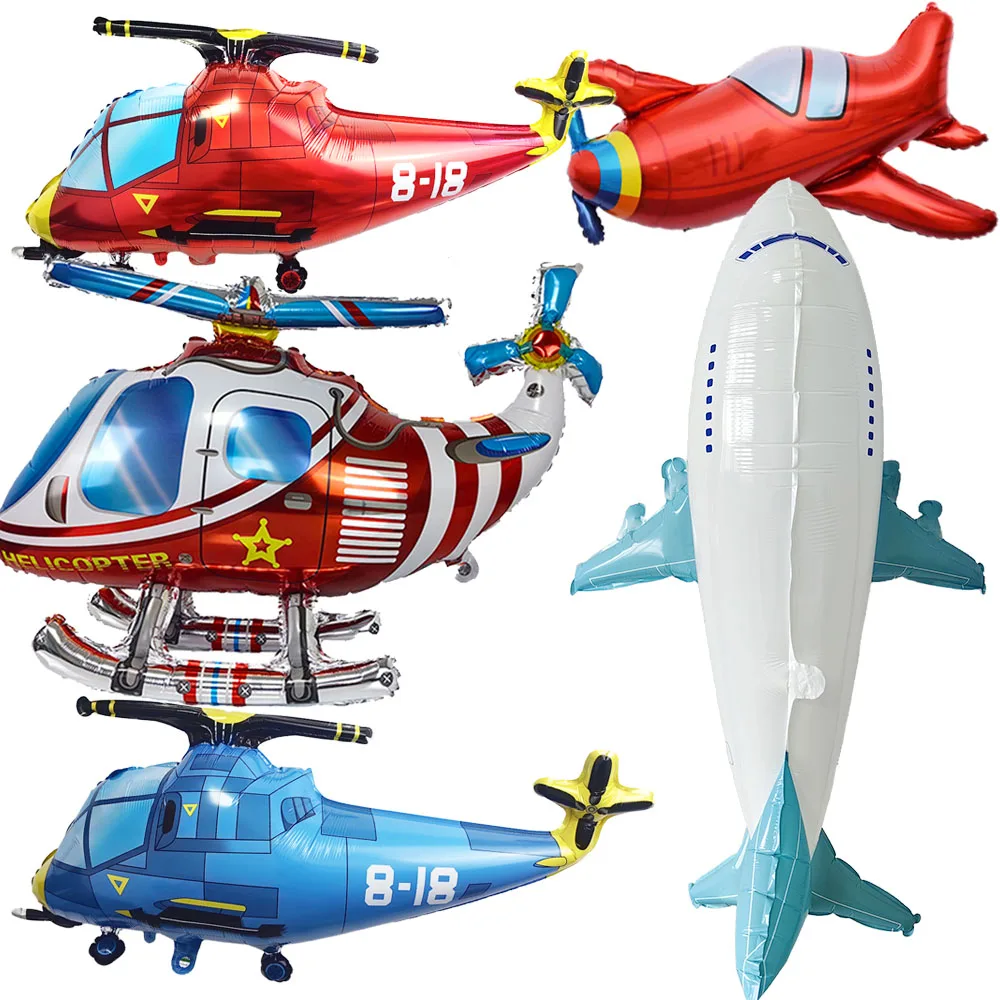 Airplane Fighter Party Balloons 1