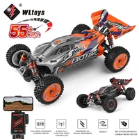 WLtoys 124010 55KM/H RC Car Professional Racing Vehicle 4WD Off-road Electric High Speed Drift Remote Control Toys for Children 1