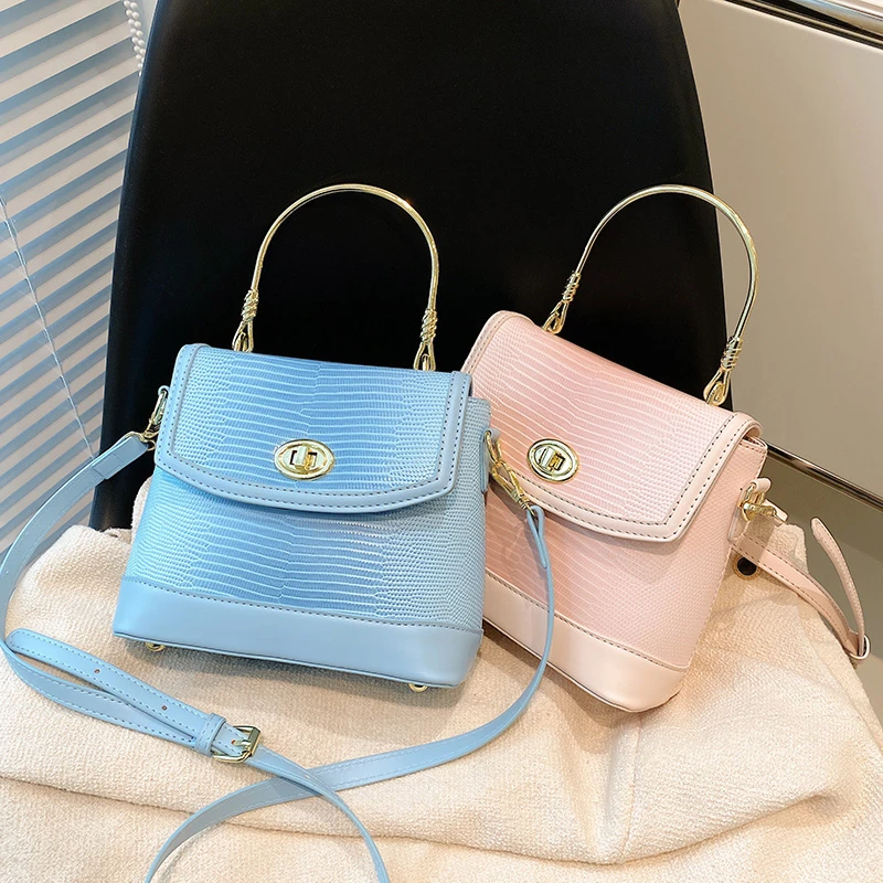

Gradient Handbag Women's Pu Leather Bucket Bag Shoulder Bag Messenger Bag Female Travel Casual Crossbody Bag Purse Bolso
