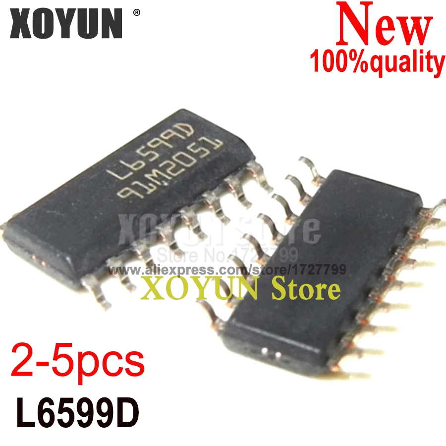 

(2-5 шт.) Новый L6599D L6599DTR SOP-16