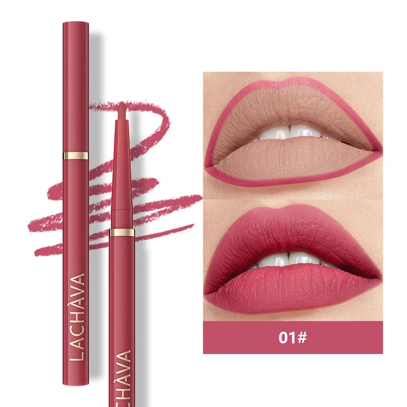 Adult matte lipliner, high pigment lipstick pen, waterproof, durable, easy to apply formula, multi-color options 2