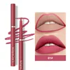 Adult matte lipliner, high pigment lipstick pen, waterproof, durable, easy to apply formula, multi-color options 2