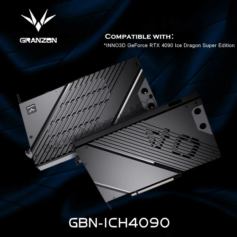 

Granzon 4090 Water Block For INNO3D GeForce RTX 4090 ICHILL IceDragon Super Edition Video Card, PC Copper Radiator GBN-ICH4090