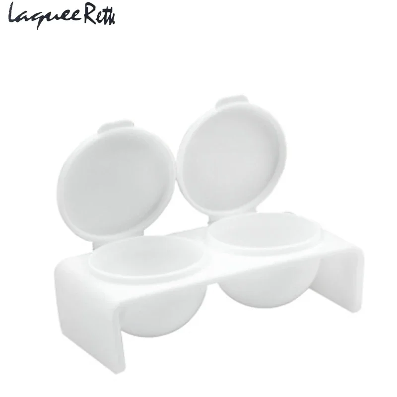 Nail Powder Manicure Tools Nail Acrylic Liquid Acrylic Nail Powder Nail Kit Nail Tools Nail Paste Acrylic Liquid Dish Plastic Dappen Dish Bowl Cup with Cap