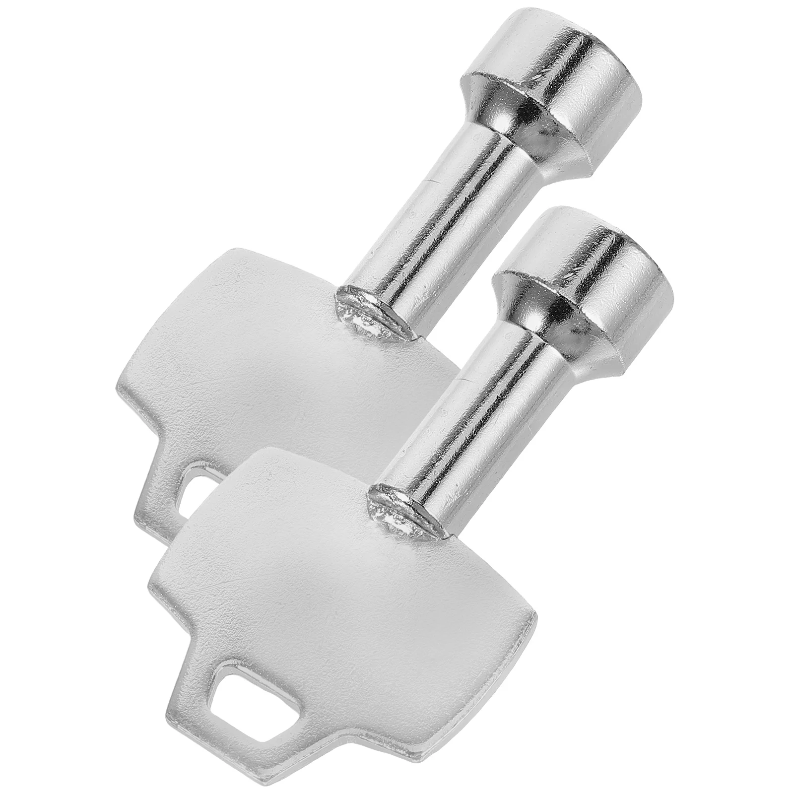 2 Pcs Trash Can Key Utility Keys for Garbage Triangular Lock Triangle Cabinet Spanner Elevator Door Trash Can Desktop Trash Can