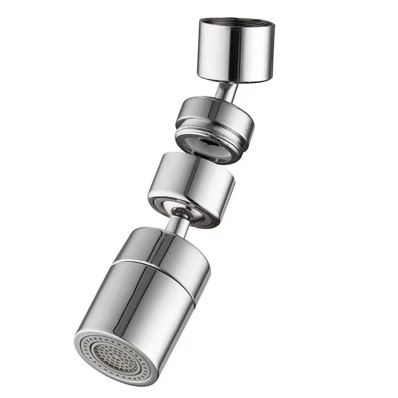 Anti-splash head shower head faucet extender rotatable spout head kitchen basin faucet 720 degree aerator 6
