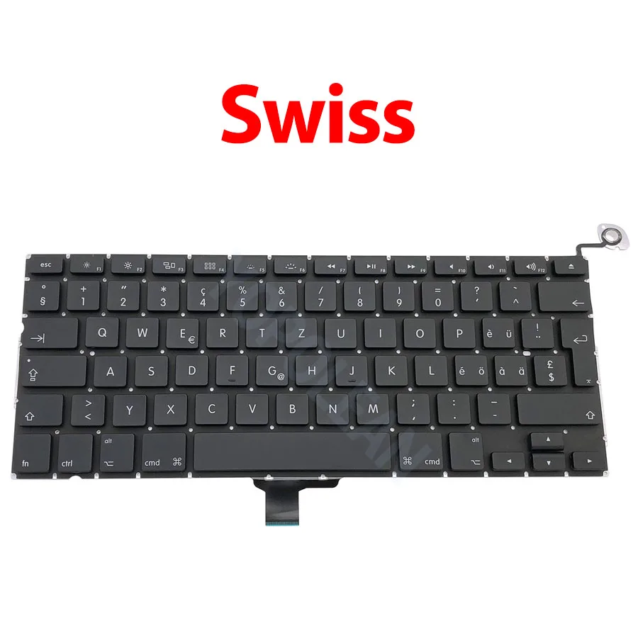 New A1278 Keyboard with screw For MacBook Pro 13'' A1278 US UK