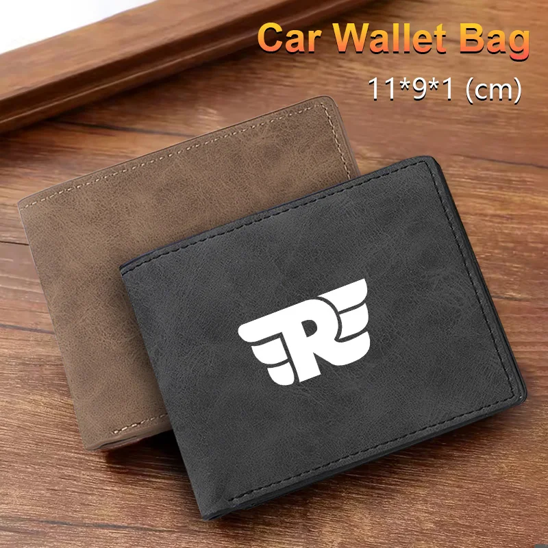 Premium Leather Foldable Motorcycle Wallet