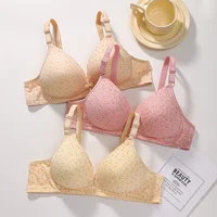 Pregnant women with no underwire adjustable breast overflow breast bra with push-up front lactation bra nursing bra 2