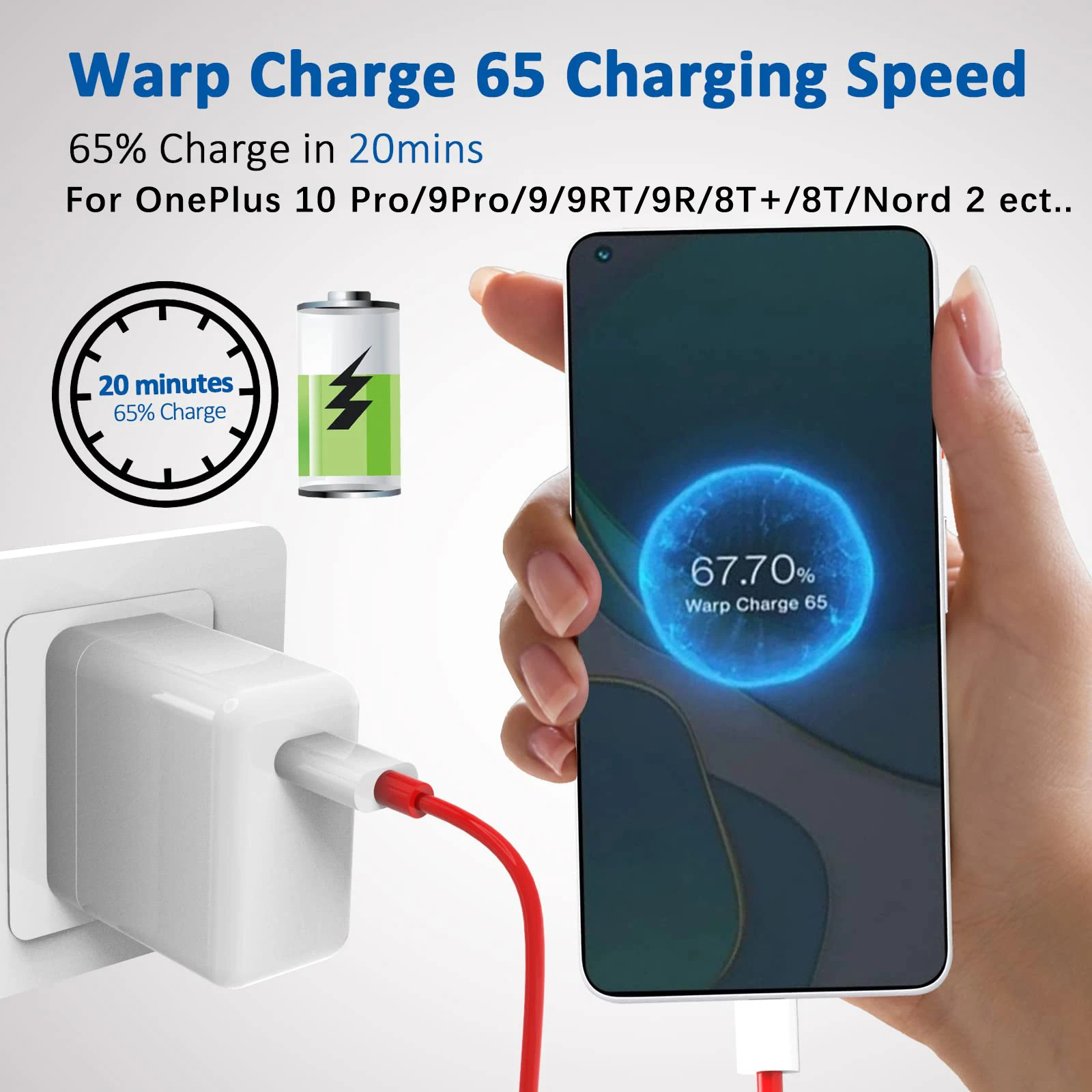 ÷ 10 9  9RT 9 9R 8T 8 7T 6T  2 CE 2 5G N10    , EU ̱  , CŸ-CŸ ̺, 65W