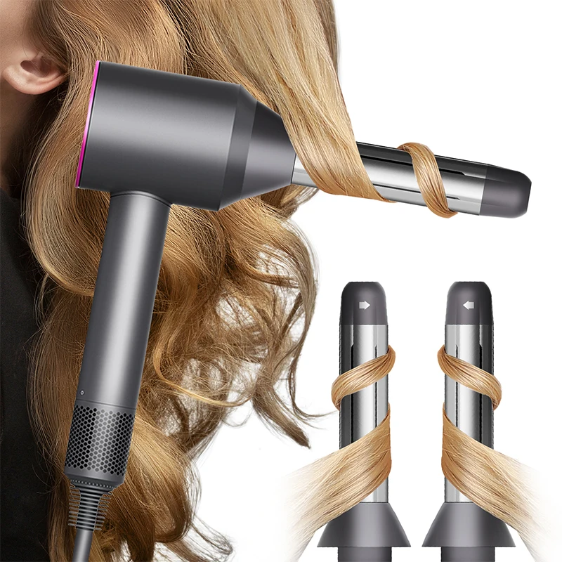 Hair Dryer Curling Attachment 40mm Automatic Curling Nozzle For Dyson Supersonic Hair Dryer Accessories Air Styler Cylinder Comb
