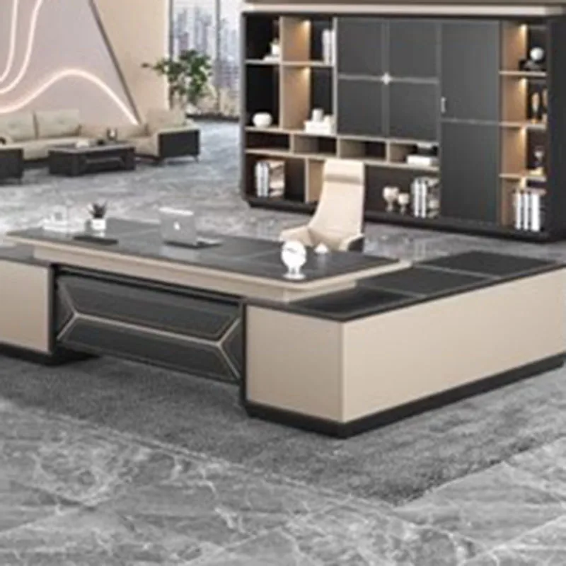 Workstation Scrivania Cassetti In Legno Studenti Scrivanie Per Ufficio Vanity Luxury Organizer Scrivania Gaming Grande Mobili In Legno