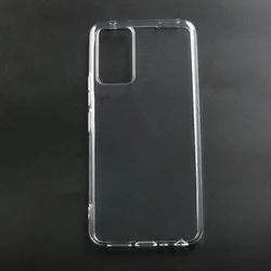 Durable Soft TPU Silicone Phone Case - Shockproof Protective Shell Cover for TCL 406s (Clear)