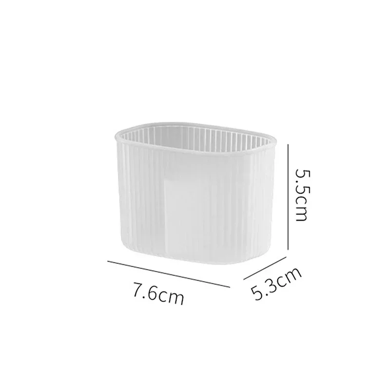 Toilet Desktop Storage Box Container Cosmetics Bathroom Countertop Sorting Box Large Capacity Cosmetic Brush Makeup Organizer 5