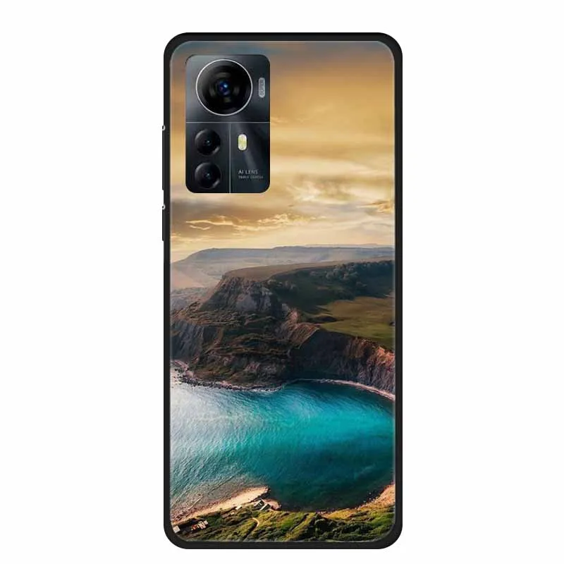 Enhanced Silicone TPU Landscape Protector Case