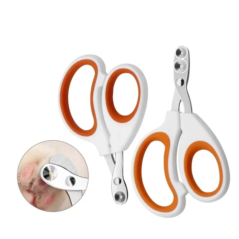 Safe Professional Cat Nail Clippers for Small Cat Dog Stainless Steel Puppy Claws Cutter Pet Nail Grooming Clippers Trimmer
