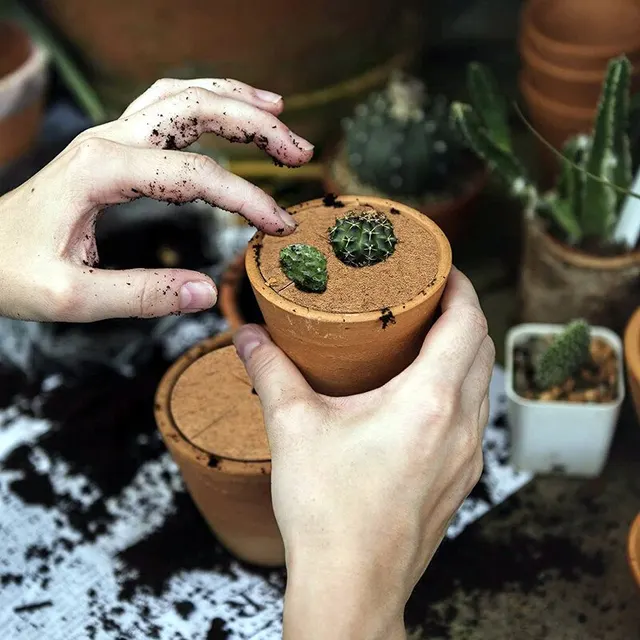 30/40 Cm Cserepes Növényi Burkolat Kókuszrost Rost Fa Talajtakaró Gyűrű Védelmező Organikus Szőnyeg A Beltéri Kültéri Korong Növény Burkolatának Virág Edényéhez - Image 6
