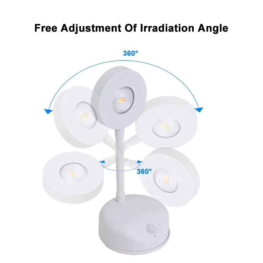 Spotlights USB Rechargeable Intelligent Human Sensing Wireless Wall Light Dimmable Led Spotlight for Lighting Paintings Pictures 6