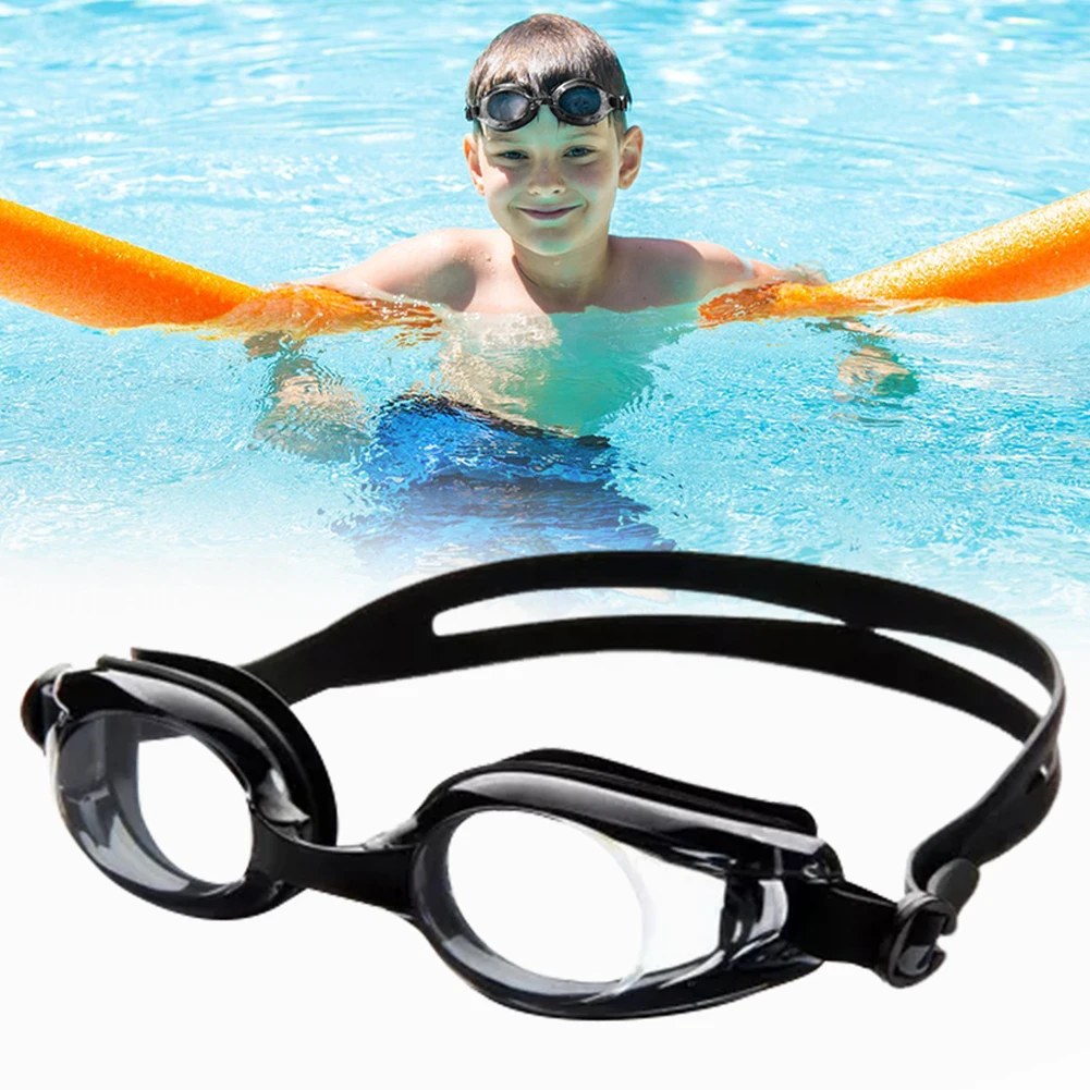 Lunettes de natation correctives anti-buée protection UV pour adultes myopes piscine