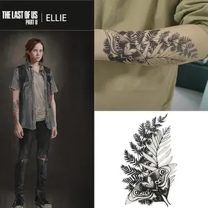 The Last of Us Part II Ellie Cosplay Costume Carnival Halloween Costumes  for Women Hot Game Fancy Shirt Tattoo Ellie Outfit - Price history & Review