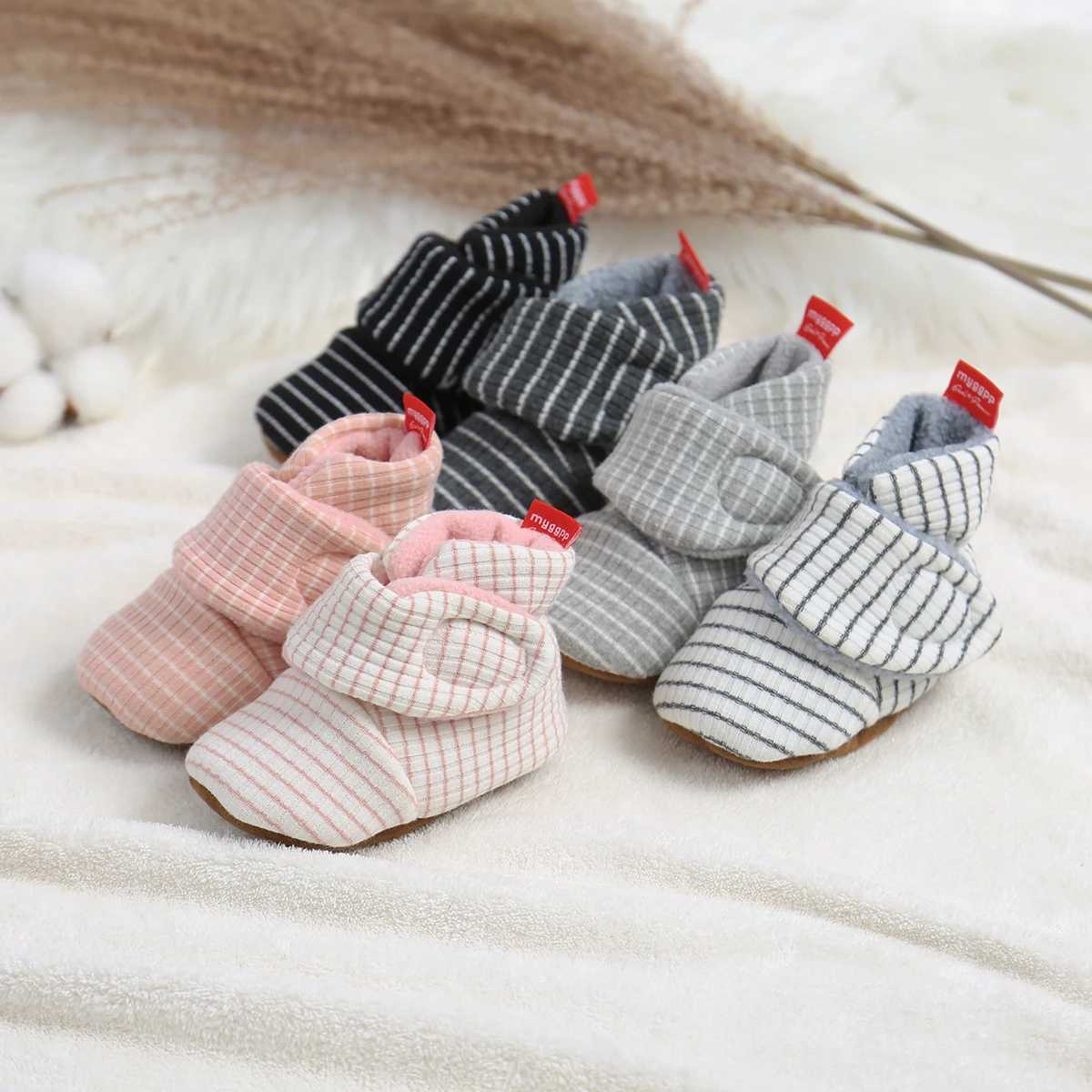 MYGGPP Baby Shoes Socks Warm Anti-slip Cotton Comfort Light Weight Crawl Toddler First Walkers Baby Boys Girls Booties Shoes baby shoes,baby boots