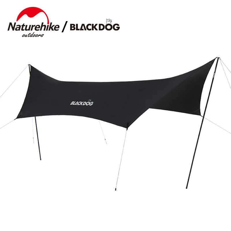Naturehike Camping Tarp Blackdog Ultralight Cotton Tarps Square Sun Shelter Canopy Sunshade