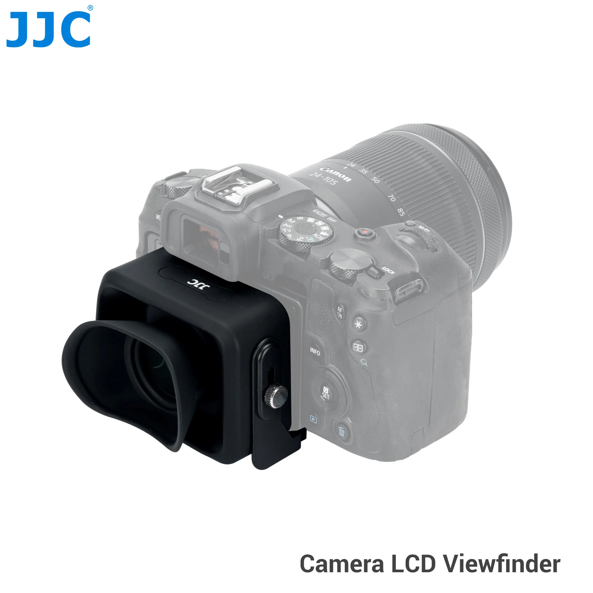 JJC 3X LCD Viewfinder Camera Extender Eyecup Eyepiece Collapsible fit 3.0" Screen for Nikon Z30