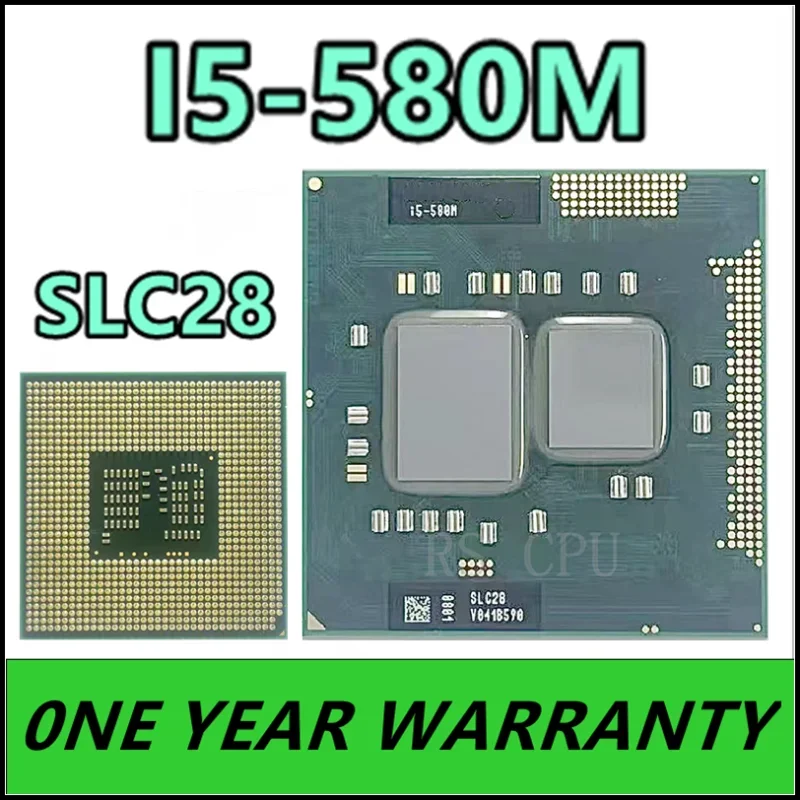 

i5-580M i5 580M SLC28 2.6 GHz Dual-Core Quad-Thread Processor 3W 35W Socket G1 / rPGA988A