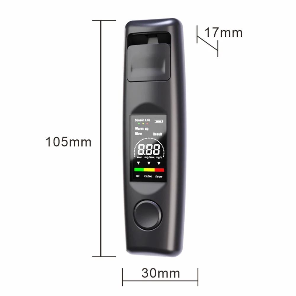 NOYAFA NF-AT9 Portable Alcohol Breath Tester Breathalyzer Analyze for alcohol tester breath alcohol tester