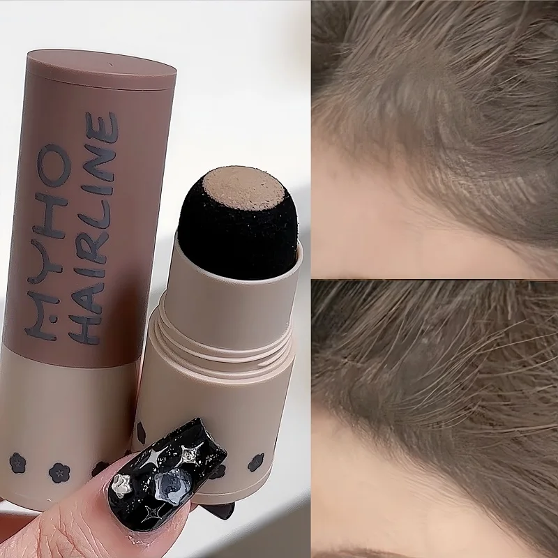 Face Powder Hairline Powder Waterproof And Anti-Sweat Filling Artefact Repair Seam Finishing Cover Powder Shade Natural Toning