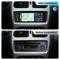 Autoradio AINAVI 1 DIN Carplay sans fil Android Auto Lecteur multimédia universel MP5 pour voiture Écran IPS HD 6,36 pouces Type-C BT 5.0 1DIN 5