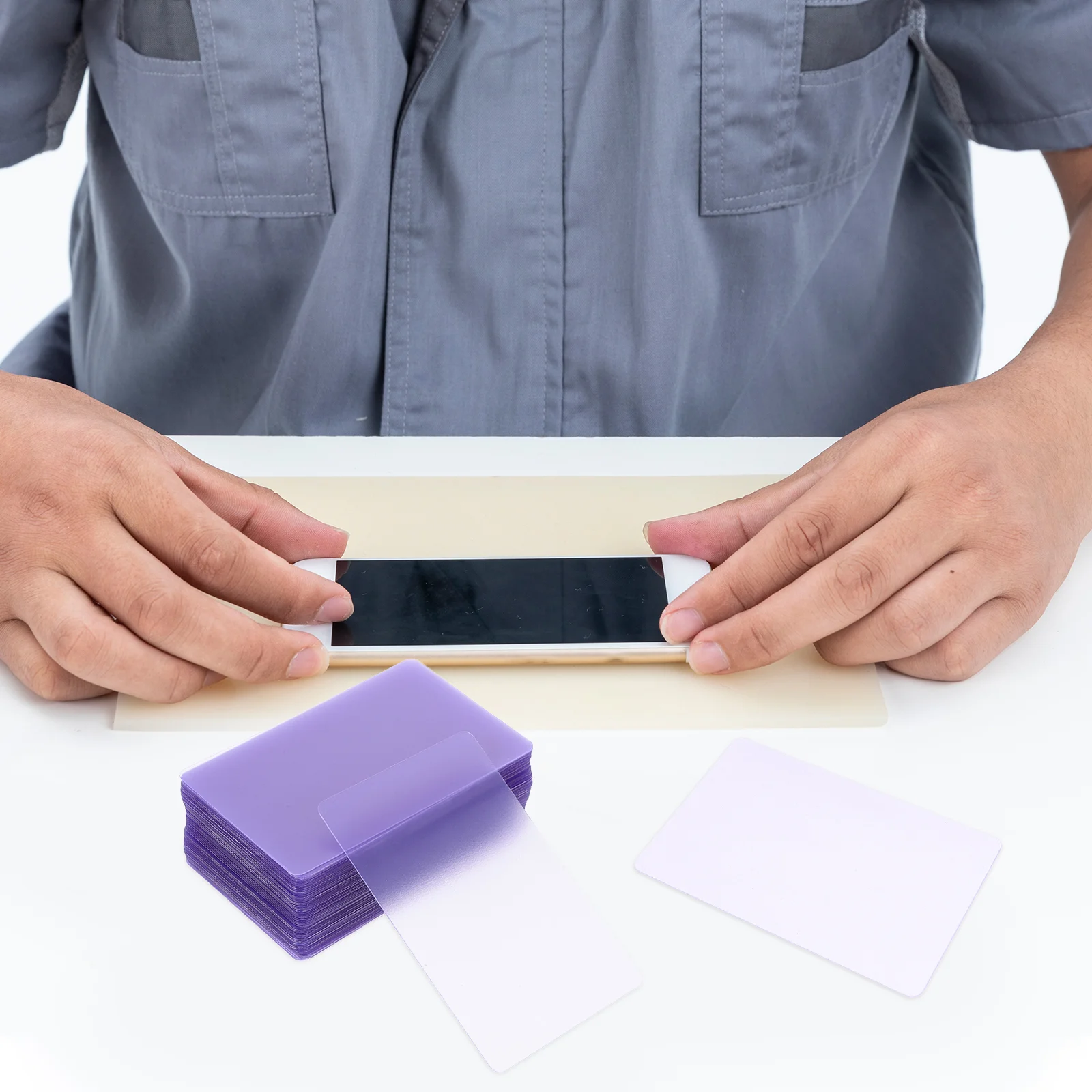 

Pry Cards Phone Opening Pry Tools Mobile Phone LCD Screen Repair Kit Opening Card Thin Pry Opening Tool Repair Cards Kit