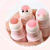 Soft Fog Blush Stick - Energetic Bouncy, Korean Style, Brightening, Dual-use For Lips And Cheeks, Natural Color Vitality Girl 1