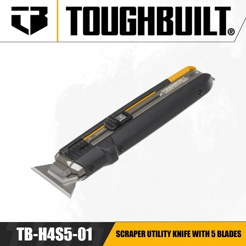 TOUGHBUILT TB-H4S5-01 スクレーパー ユーティリティナイフ 5枚