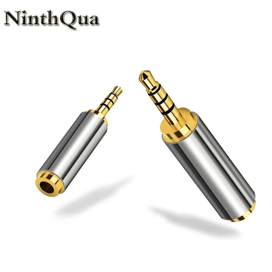 High-Quality Stereo Audio Adapter Converter, 3.5mm to 2.5mm and Vice Versa